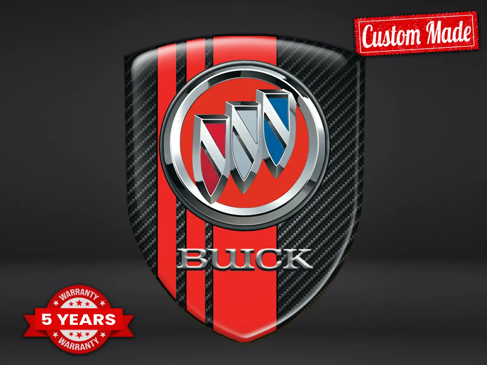 Buick Windschutzaufkleber Limitiert Modern Professionell